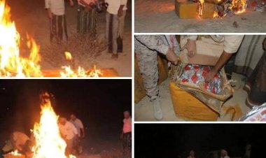 النخبة الحضرمية تتلف كميات من القات كانت في طريقها إلى محافظة سقطرى