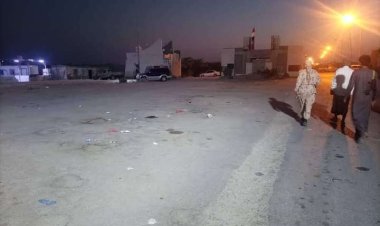 إدارة جمرك شحن تسحب 46 سيارة مهربة إلى داخل الساحة لترسيمها