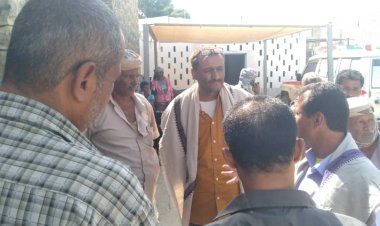 رئيس انتقالي طورالباحة يلتقي بالمدير والجراح العام الروسي بمستشفى المديرية.