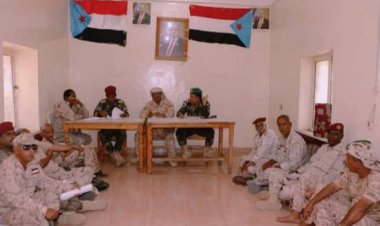 قيادة اللواء الأول مشاة بحري بسقطرى توجه برفع الجاهزية