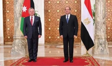 الرئيس السيسى وعاهل الأردن يؤكدان رفضهما التهجير القسرى للفلسطينيين