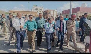 رئيس تنفيذية انتقالي لحج يزور كلية ردفان الجامعية