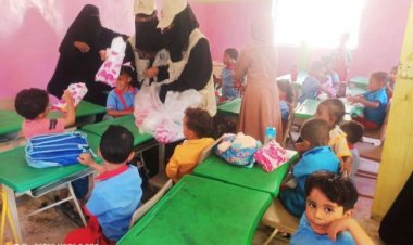 برعاية المجلس التنسيقي بابين.. جمعية البركة تقوم بتوزيع وجبة إفطار لاطفال روضة أول مايو بمنطقة الكود