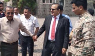 وزير الصحة العامة والسكان يزور معهد امين ناشر ويطلع على التطور الحاصل فيه