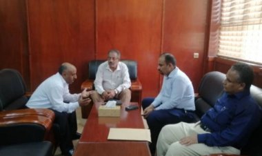 الحريري يلتقي بوكلاء وزارة الزراعة والراي والثروة السمكية بالعاصمة عدن
