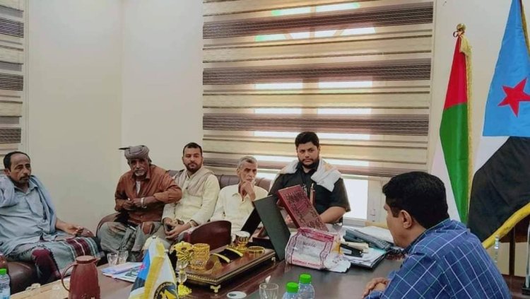 رئيس انتقالي حضرموت يلتقي وجاهات من قبائل بلعبيد للتحضير لعقد لقائها القبلي الموسع