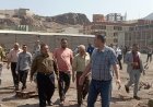 رئيس هيئة مصائد خليج عدن ووفد الصندوق الدولي للتنمية الزراعية “الإيفاد” يتفقدون ميناء الإصطياد السمكي