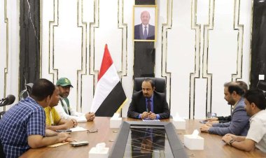 محافظ حضرموت يبحث جوانب التدخّلات لمركز الملك سلمان في المناطق المتضرّرة بمديرية الريدة وقصيعر