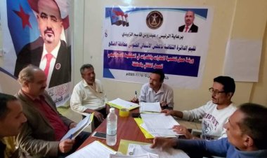 انتقالي الضالع ينظم ورشة عمل بعنوان "تنمية المهارات والقدرات في التخطيط الاستراتيجي والعمل الثقافي"