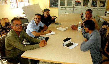 لحج.. شبابية انتقالي حالمين تزور إدارة التربية وتلتقي بمديرها ومدراء مدارس المجمع التربوي