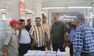 المهندس معين الماس يلتقي برئيس تحرير صحيفة 14 أكتوبر ويطلع على مطابع المؤسسة