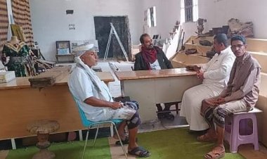 انتقالي حبّان بشبوة يتفقد متحف الموروث الشعبي بالمديرية