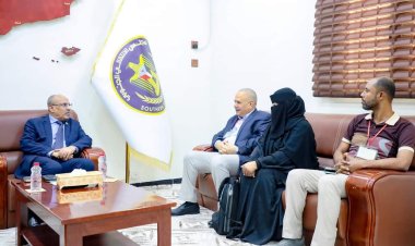 الكثيري يطّلع على جهود مكتب الصحة والسكان بالعاصمة عدن