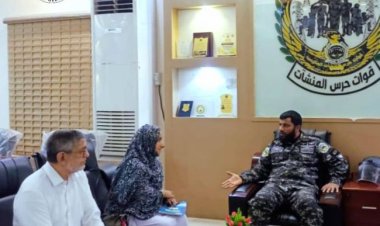 العميد بن عفيف يلتقي المدير الإقليمي لمركز مدنيين في ظل الصراع (سيفيك)