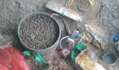 قوات الحزام الأمني تفكك عدد من العبوات الناسفة بأبين