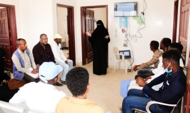 مكتب الصحة في بروم ميفع ينظم برنامج تدريبي للكادر الصحي العاملين في مركز الاسهالات المائية الحادة.