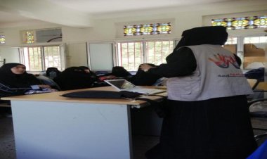 مؤسسة الفجر تنفذ ورشة المهارات الحياتية لمتعاقدي جهاز محو الامية