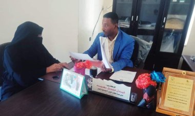 انتقالي أبين يتفقد مكتب الشؤون الاجتماعية والعمل بالمحافظة