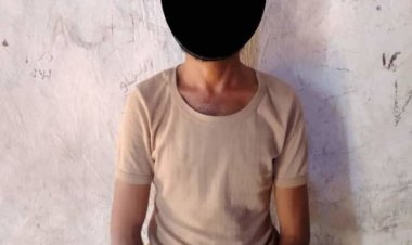 شرطة المهرة في نقطة لبيب الأمنية تضبط أحد المطلوبين أمنيا