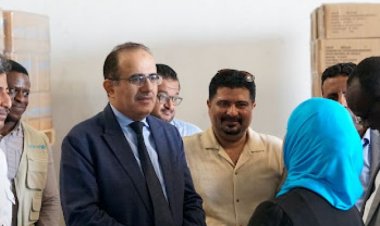 وزير الصحة يدشن توزيع ثلاجات اللقاحات العاملة بالطاقة الشمسية المقدمة من اليونيسف