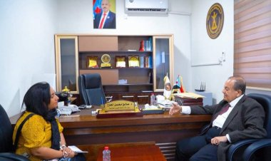 الدكتور الحاج يجدد ترحيب المجلس الانتقالي بعمل المنظمات الدولية في الجنوب