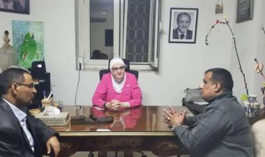 مسؤولة التدريب والتأهيل في منظمة انترسوس تزور جمعية الفردوس التنموية