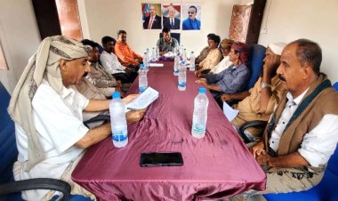 تنفيذي رضوم يشيد بتوجيهات المحافظ بشان وضع المعالجة لعددٍ من المشاريع المتعرة بالمديرية .