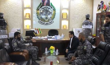 رئيس انتقالي لحج يشيد بجهود قوات حزام حرس المنشآت