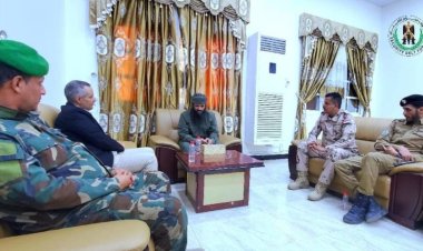 العميد الوالي يستقبل اليافعي ويُشيد بدور الهيئة الوطنية للإعلام الجنوبي