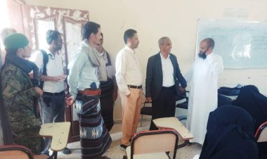 رئيس تنفيذية انتقالي أبين يطلع على سير العمل الأكاديمي في جامعة المحافظة