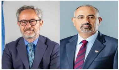 لقاء الرئيس الزُبيدي ورئيس بعثة الاتحاد الأوروبي.. رسائل مهمة في توقيت حساس