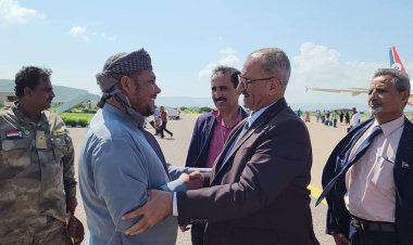 بتوجيهات من الرئيس الزُبيدي.. فريق من الأمانة برئاسة الجعدي يزور محافظة سقطرى للمشاركة في احتفال عيد الاستقلال 30 نوفمبر