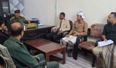 لقاء تنسيقي بين إدارة الأمن والشرطة بساحل حضرموت وبنك الانماء للتموين الأصغر الإسلامي بالمكلا