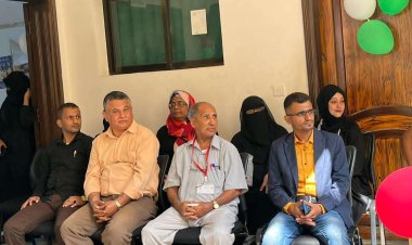 تضامناً مع الشعب الفلسطيني ودعما للأطفال الأيتام .. بازار خيري يقيمه معهد أمين ناشر بالعاصمة عدن