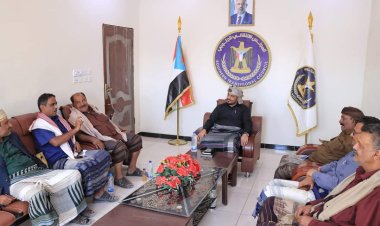 انتقالي شبوة يعقد لقاءً مع عدد من الشخصيات الاجتماعية والعسكرية للتحضير لفعالية الذكرى الـ56 لعيد الاستقلال الوطني