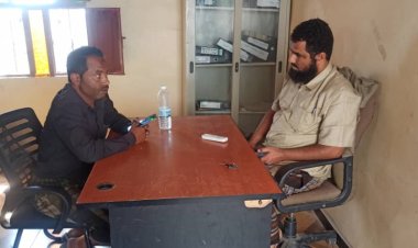 الفتاحي الحوشبي وقائد الحزام الأمني بالمسيمير لحج يناقشان أبرز القضايا الأمنية بالمديرية