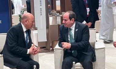 رئيس مجلس القيادة الرئاسي يجري عددا من اللقاءات على هامش قمة المناخ