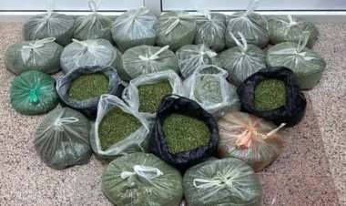 احباط محاولة تهريب أكثر من 23 كيلو من القات عبر مطار سيئون الدولي