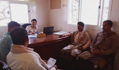 بتوجيهات محافظ شبوة ..مكتب الأراضي في رضوم يبدأ الإجراءات والترتيبات للمخططات التي وجهت في اعتمادها السلطة المحلية