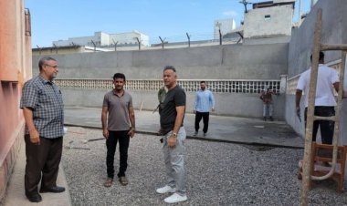 العاصمة عدن.. الجاوي ينفذ نزول تقييمي للمرافق الطبية ويطلع على أعمال ترميم جمعية الرحمة بالمعلا