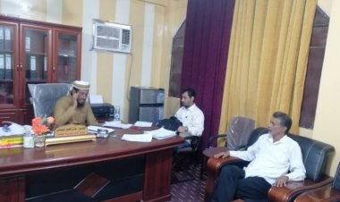 العولقي يقدم لمدير عام خنفر مبادرة لرد الاعتبار لشخصيات وطنية في دلتا أبين