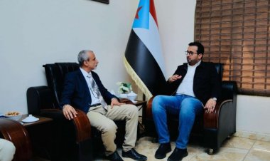 العاصمة عدن.. رئيس الهيئة الوطنية للإعلام الجنوبي يلتقي الوكيل الشبحي رئيس لجنة الصحة والبيئة في الجمعية الوطنية