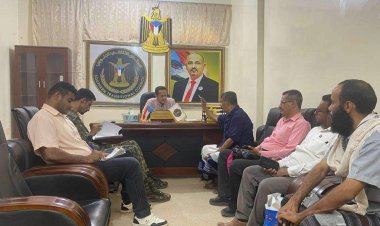 رئيس تنفيذية انتقالي لحج يلتقي مدير عام مصلحة الأحوال المدنية بالمحافظة