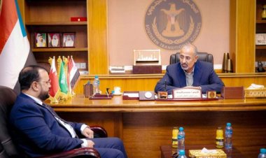 الرئيس الزُبيدي يوجه بسرعة إنجاز تأهيل الخط البحري ومعالجة أضرار الإعصار "تيج"