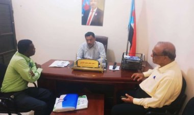 رئيس تنفيذية انتقالي أبين يناقش مع مدير عام مكتب الثقافة بالمحافظة إقامة فعاليات الأسبوع الثقافي