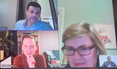 ممثل خارجية الانتقالي في المانيا يجري لقاء مع رئيس مؤسسة NOREF النرويجية