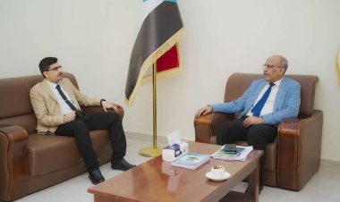 الكثيري يطّلع على الأوضاع في المهرة وسير عمل تنفيذية انتقالي المحافظة