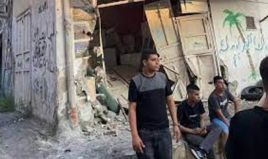 قوات الاحتلال تفجر منزلًا بمخيم نور شمس