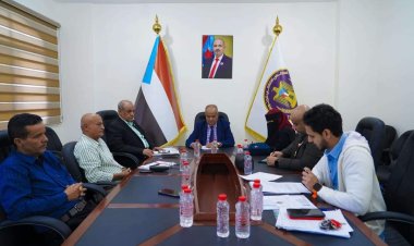 العاصمة عدن.. مركز البحوث ودعم القرار يبحث تطورات الوضع السياسي والجهود المرتبطة بالعملية السياسية