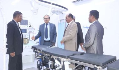 وزير الصحة يشيد بالتطور الكبير في القطاع الصحي بوادي حضرموت